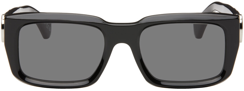 

Черные солнцезащитные очки Hays Off-White, цвет Black/Dark grey