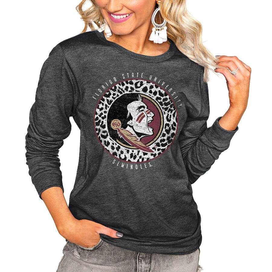 

Футболка с длинным рукавом Gameday Couture Florida State Seminoles, угольный