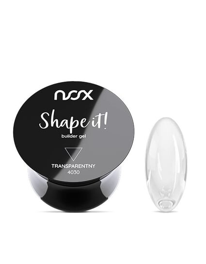 

Прозрачный строительный гель, 30 г Nox, Shape It