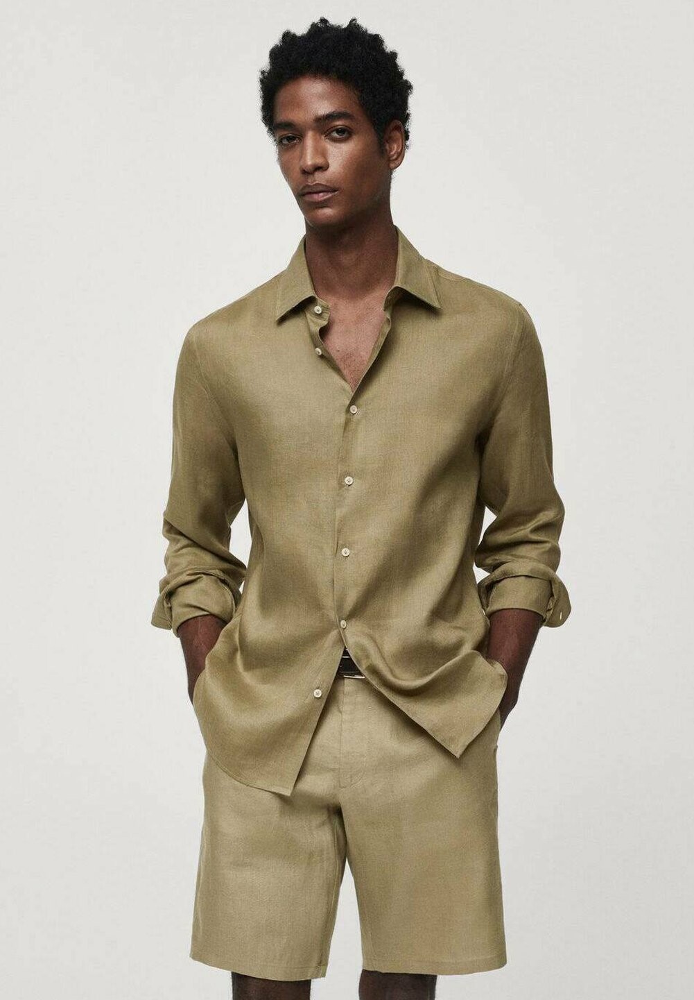 

Рубашка PARROT Mango, цвет khaki