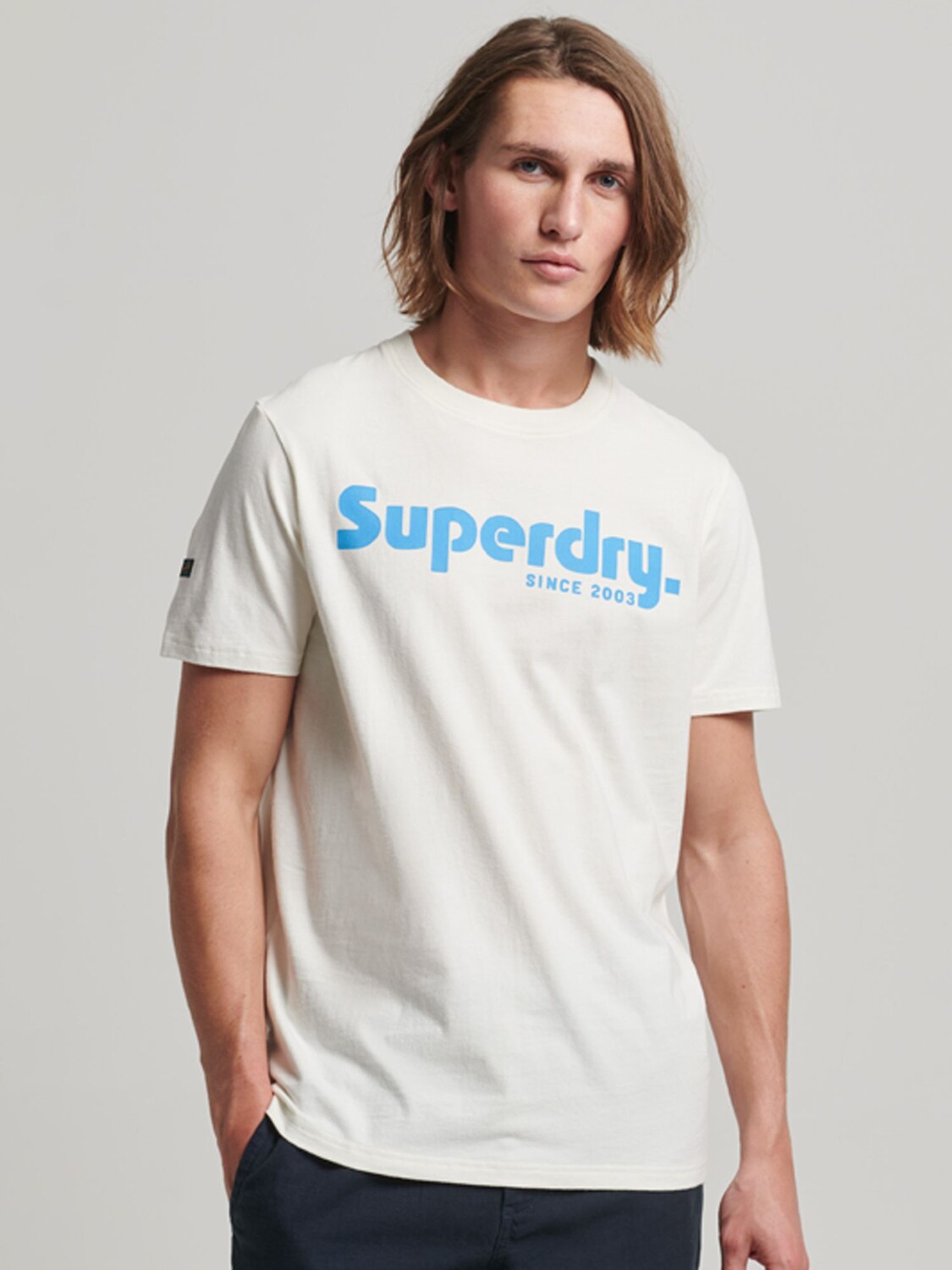 

Футболка Superdry Vintage Terrain Classic, кремовый белый