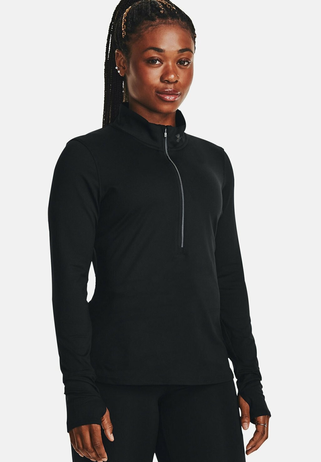 

Топ с длинными рукавами Under Armour, черный