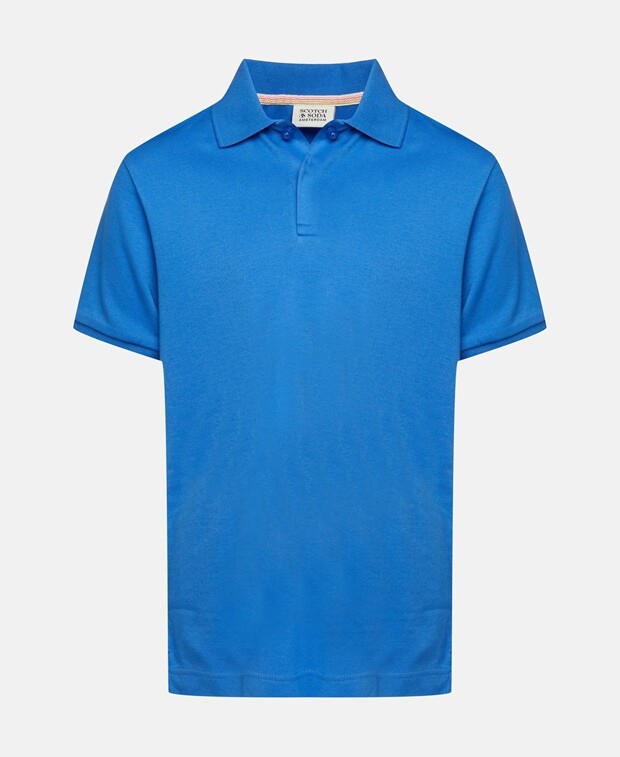 

Рубашка поло Scotch & Soda, лазурный синий