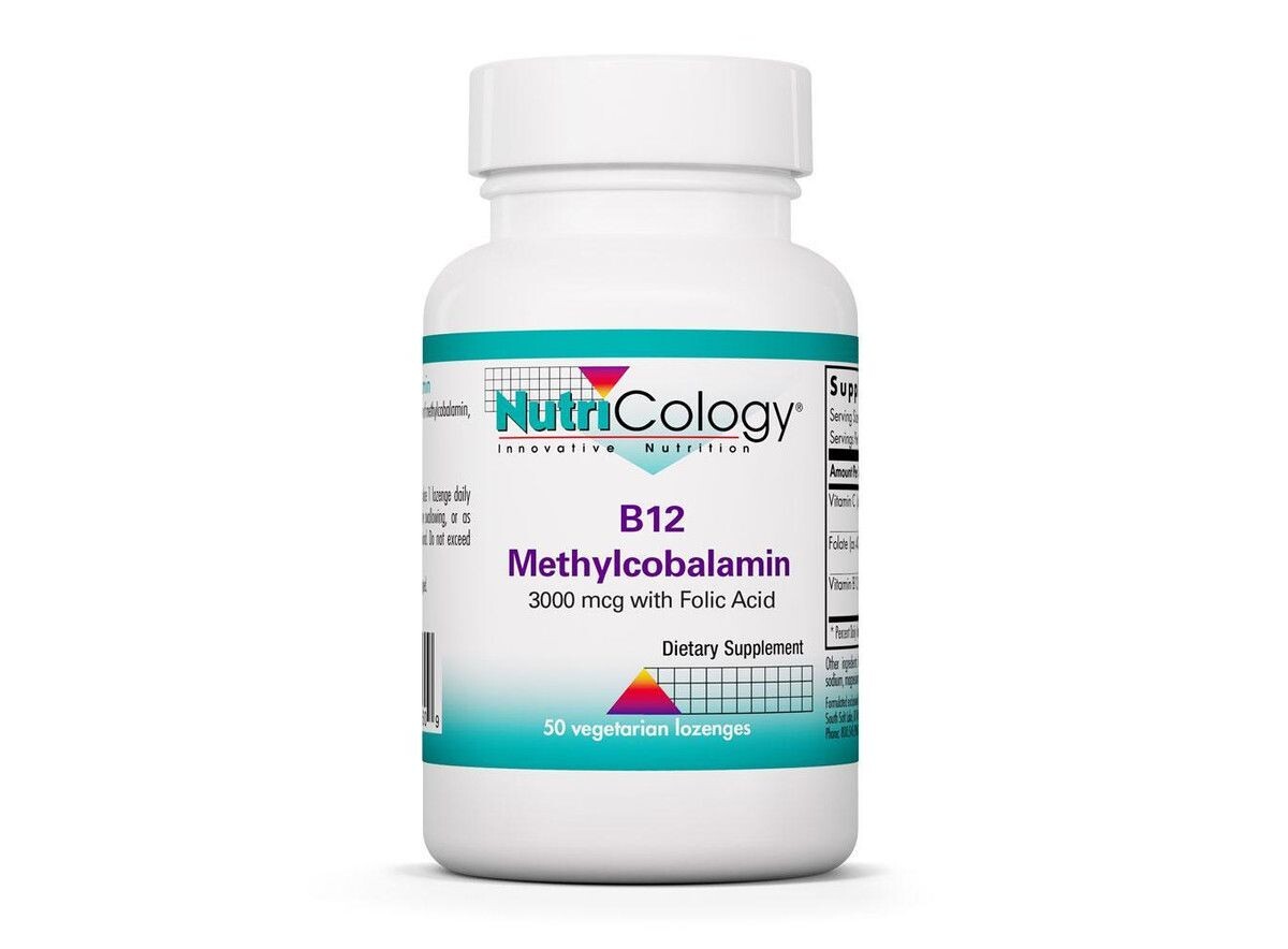 

Nutricology, Метилкобаламин B12, 50 вегетарианских пастилок