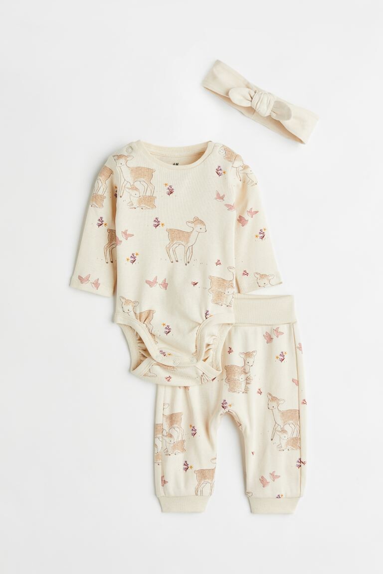 

Комплект из 3 предметов хлопка H&M