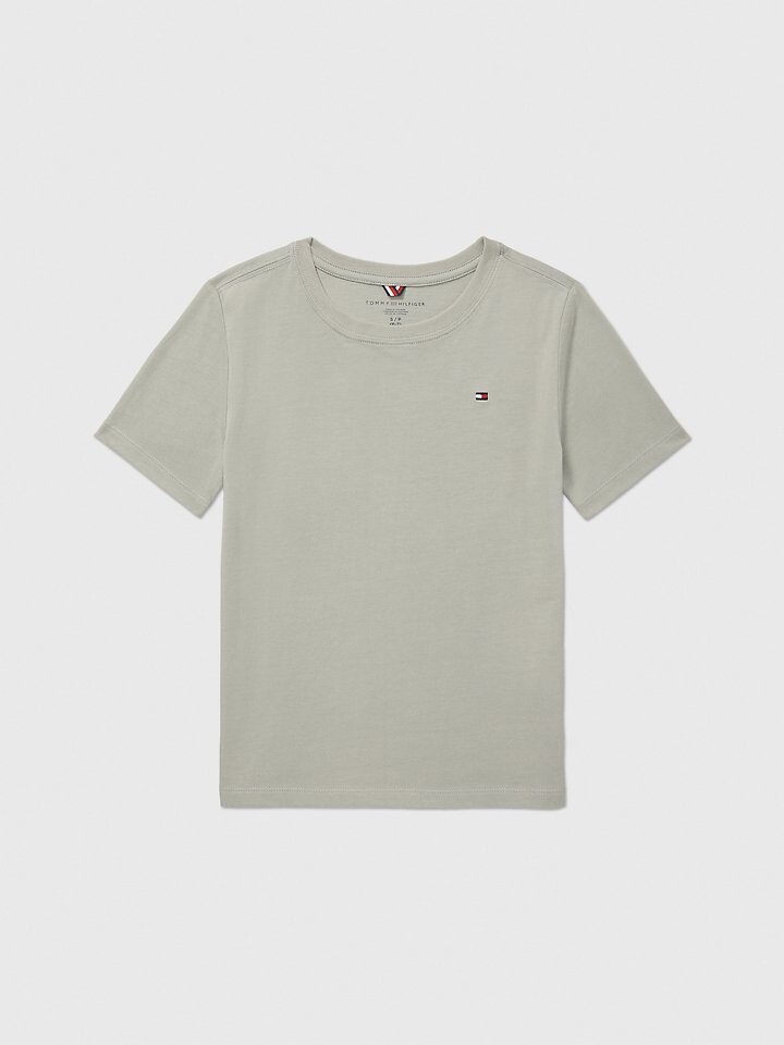 

Детская однотонная футболка Tommy Hilfiger