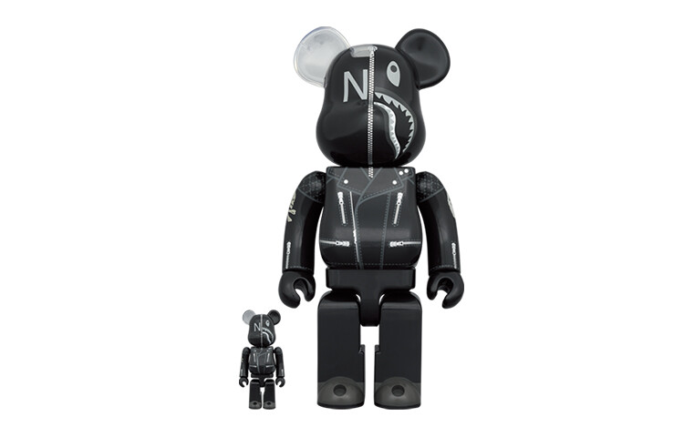

Be@rbrick x A Bathing Ape(R) x Neighborhood(R) 100% и 400% «Черный»