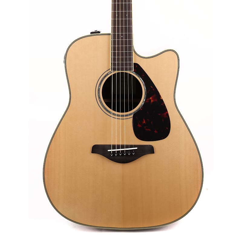 Акустическая гитара Yamaha FGX830C Dreadnought Cutaway Acoustic-Electric Natural цена и фото