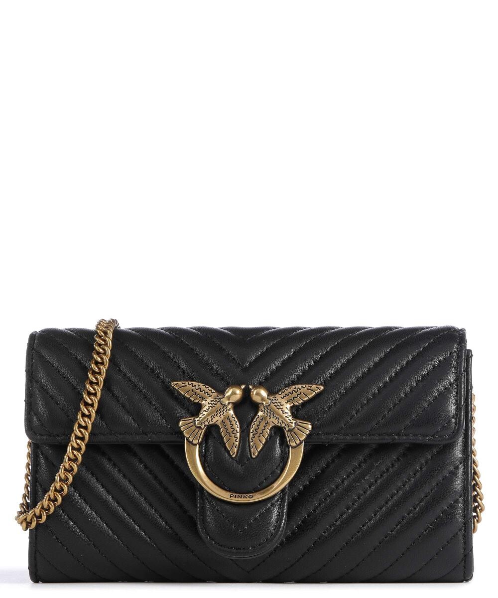 

Сумка Love One из кожи наппы Pinko, черный