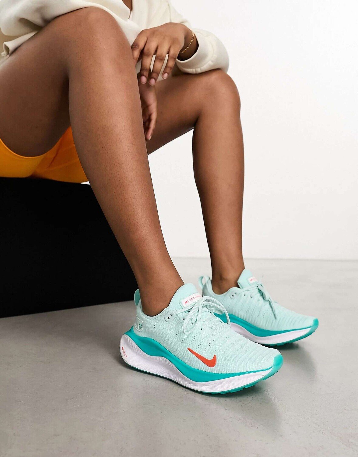 

Нефритово-зеленые кроссовки Nike React Infinity Run 4
