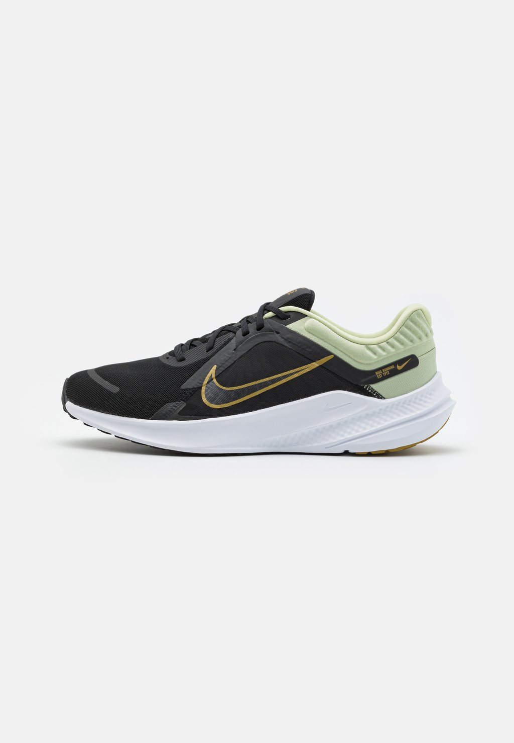Нейтральные кроссовки QUEST 5 Nike, цвет olive aura/bronzine/black/white