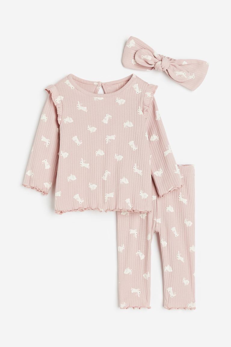 

Набор из 3 предметов в рубчик H&M