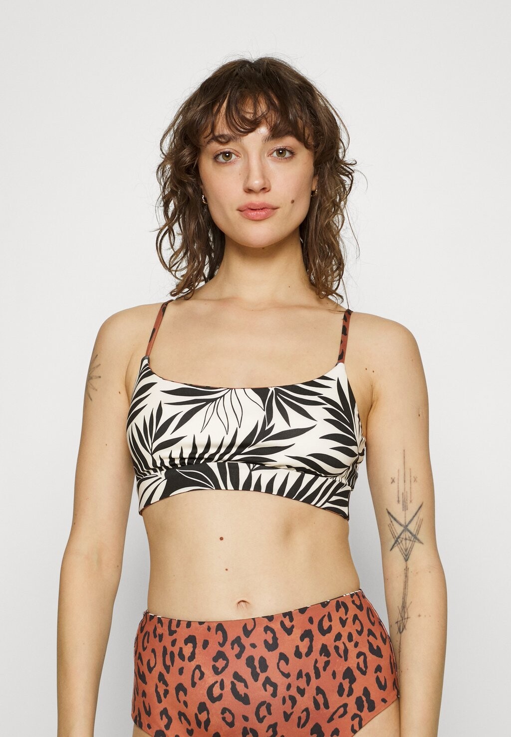 

Верх бикини Billabong, мультиколор, Коричневый