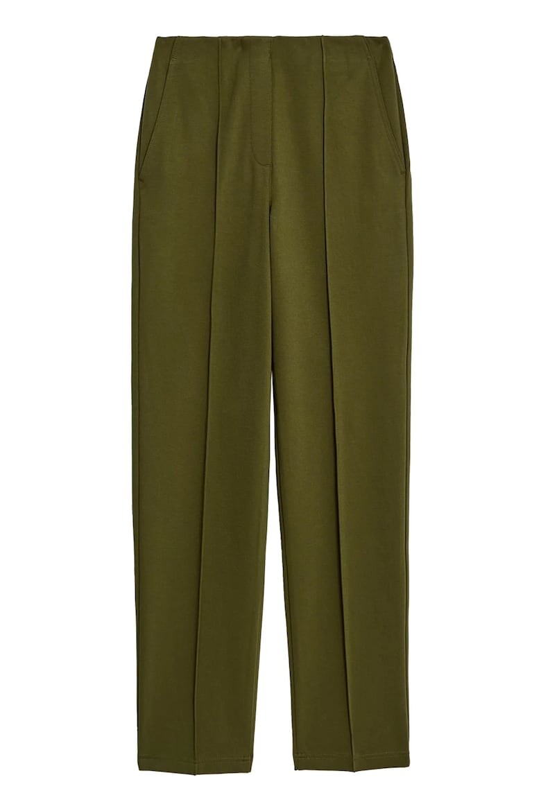 

Брюки прямого кроя с косыми карманами Marks & Spencer, зеленый