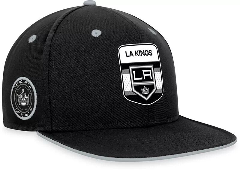 

Аутентичная бейсболка НХЛ Los Angeles Kings 2023-2024 Pro Draft Snapback