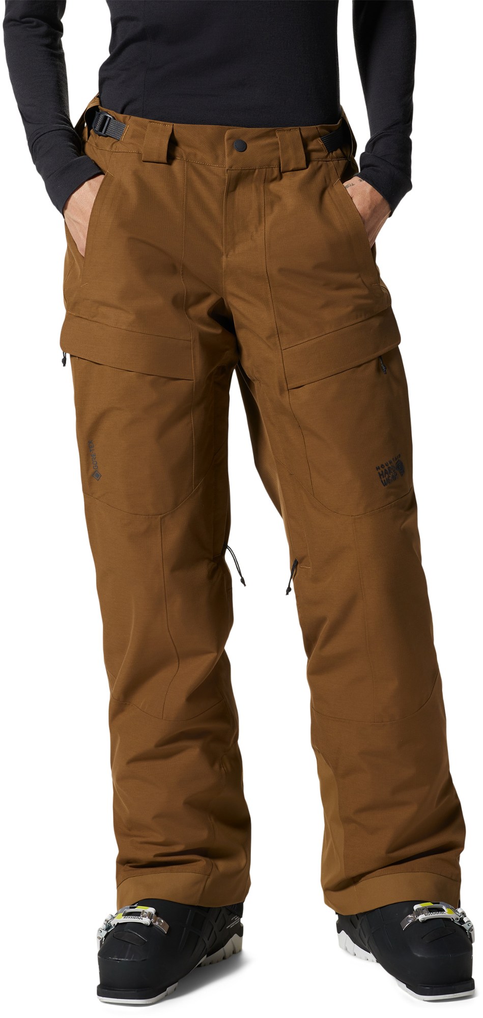 Утепленные зимние брюки Cloud Bank GORE-TEX — женские Mountain Hardwear, коричневый
