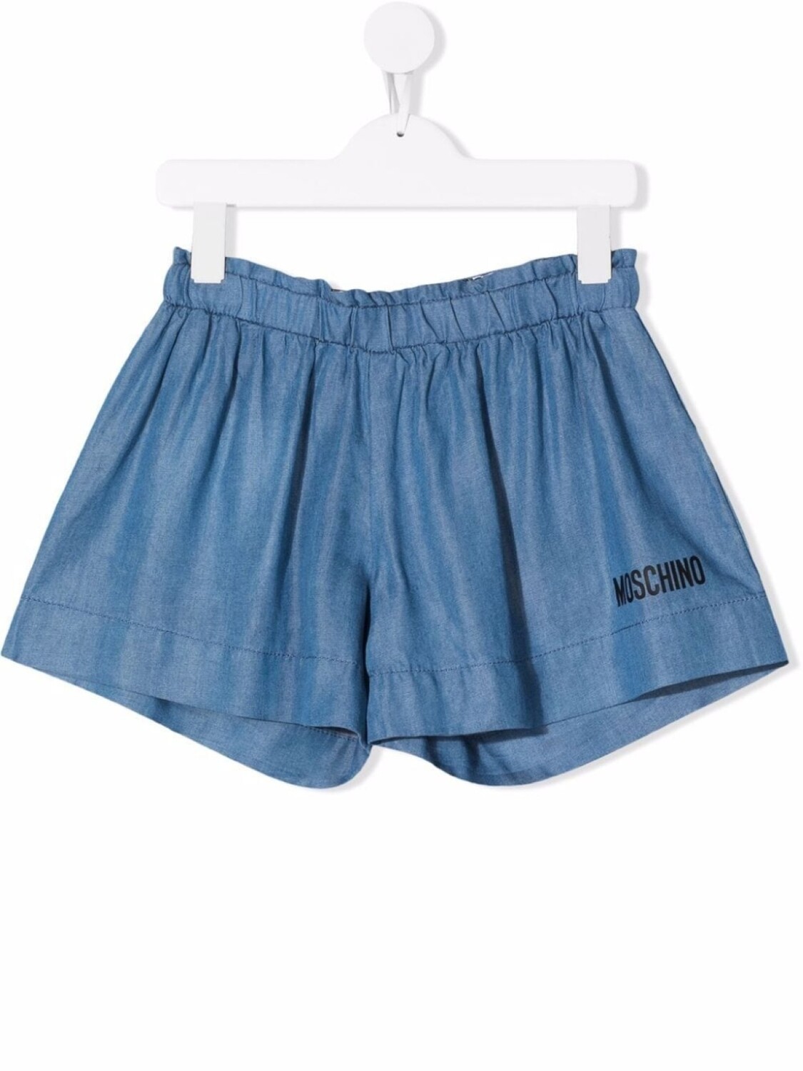 

Шорты с логотипом Moschino Kids, синий
