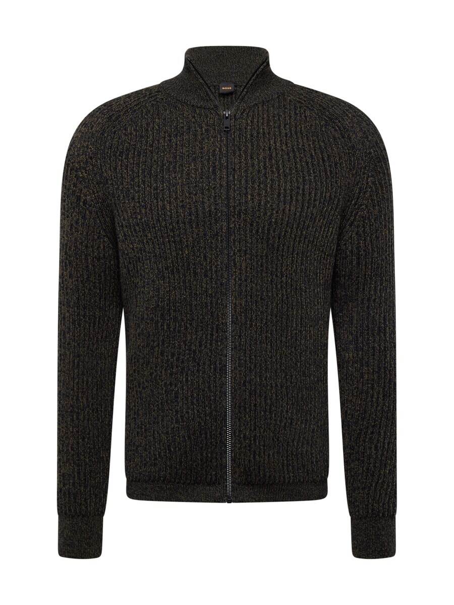 

Кардиган BOSS Knit Cardigan Kostellar, темно-зеленый