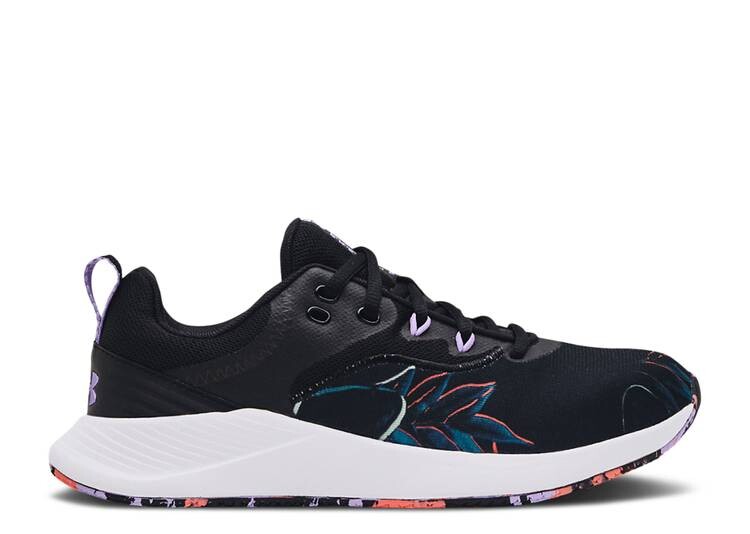 

Кроссовки Under Armour WMNS CHARGED BREATHE 3 PR 'FLUORESCENT LEAVES', черный