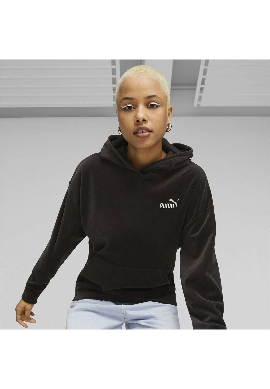 

Толстовка с капюшоном Puma, черный