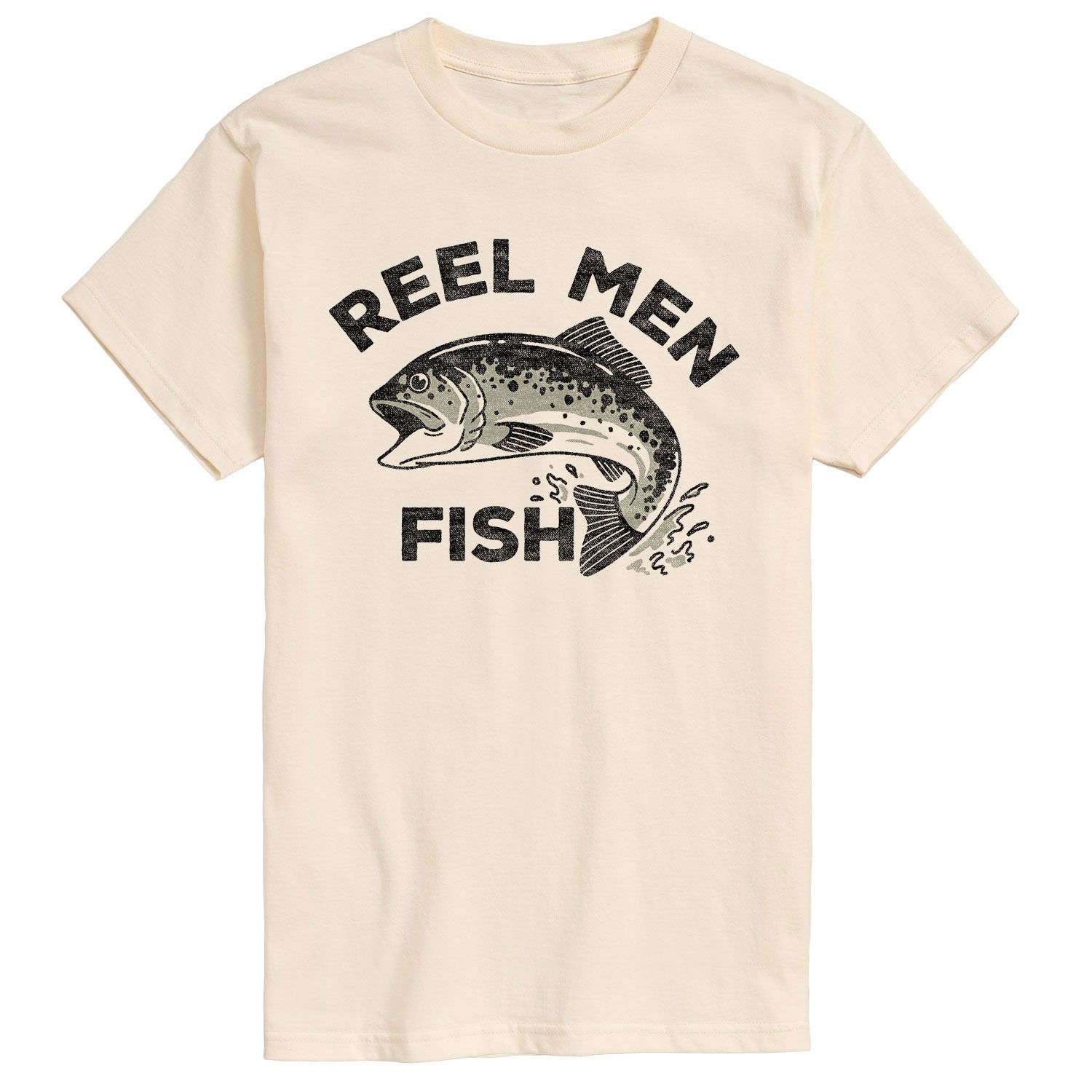 Мужская футболка с рисунком Reel Men Fish Licensed Character мужская футболка reel big fish m красный