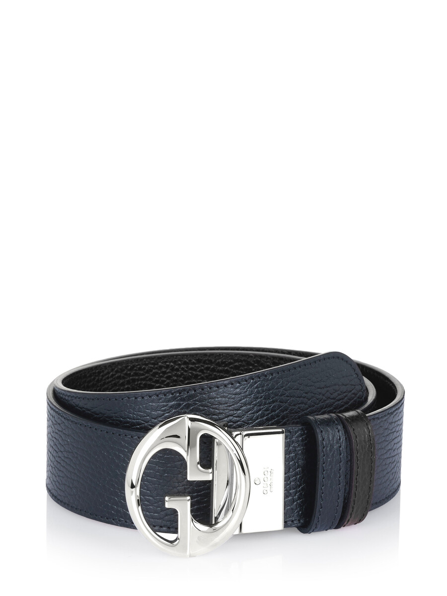 

Ремень Gucci, черный/синий