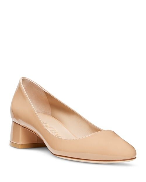 

Женские туфли-лодочки без шнуровки Vivienne 35 Stuart Weitzman, цвет Tan/Beige