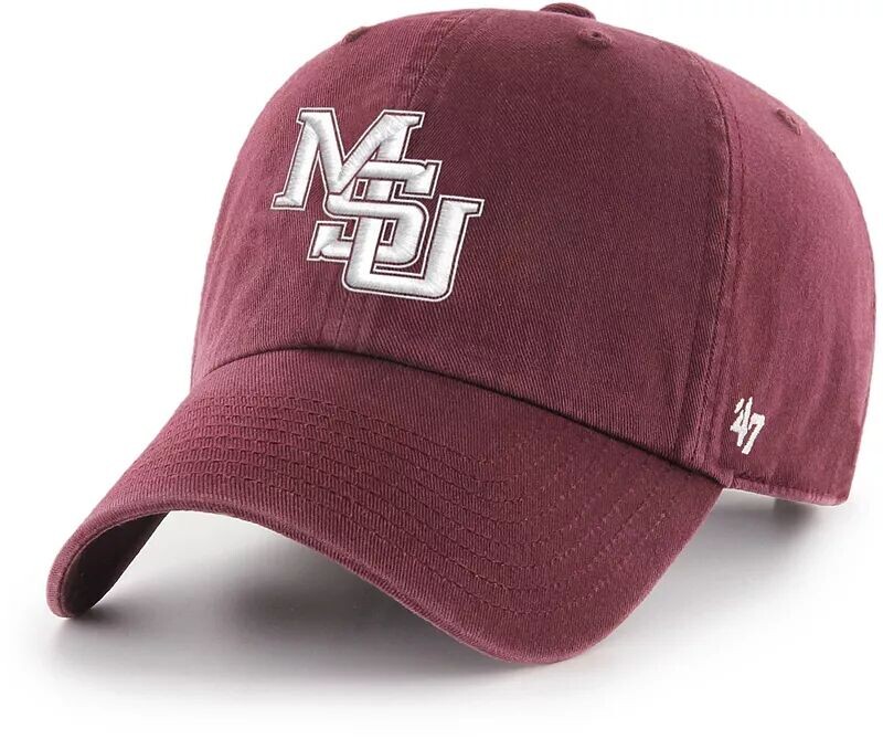 

Мужская регулируемая шапка темно-бордового цвета Mississippi State Bulldogs '47