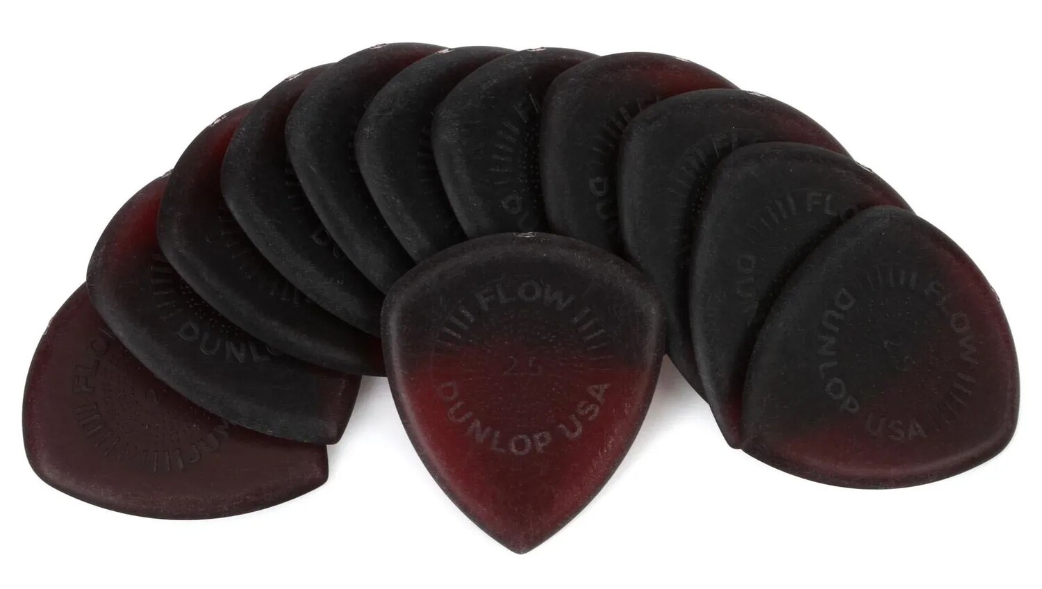 

Медиаторы Dunlop 547R250 Flow Jumbo Grip, 2,5 мм, 12 шт. в упаковке