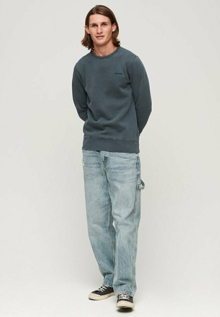 

Толстовка VINTAGE WASHED Superdry, цвет eclipse navy