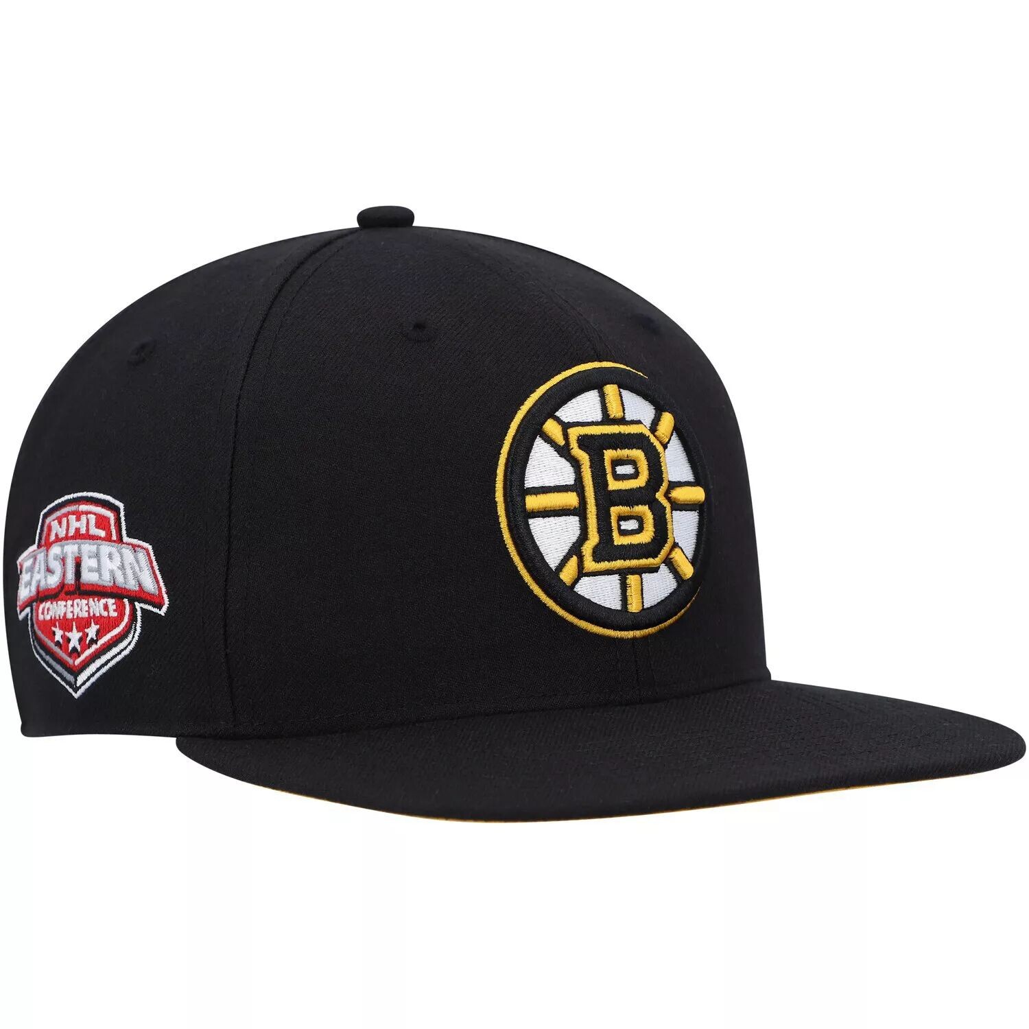 

Черная мужская кепка Boston Bruins Sure Shot Captain Snapback '47