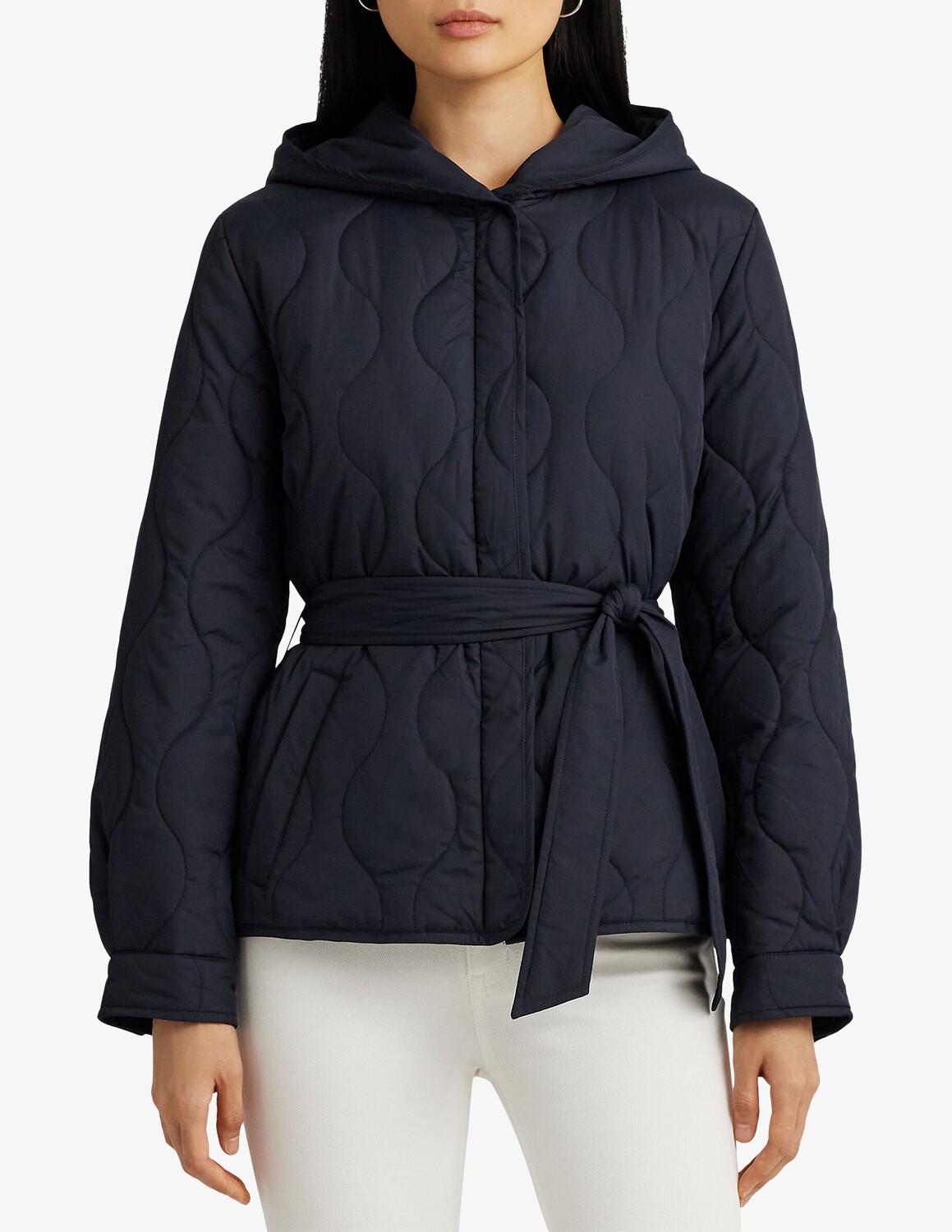 

Утепленное пальто Lauren Ralph Lauren, синий