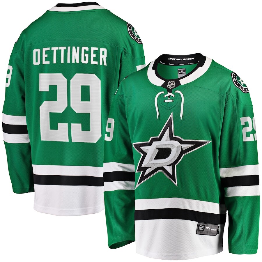 

Джерси Fanatics Branded Dallas Stars, зеленый