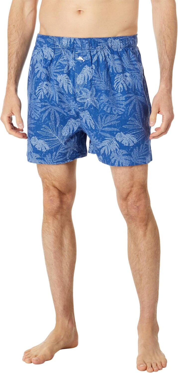 

Фланелевые боксеры Tommy Bahama, цвет Textured Leaves