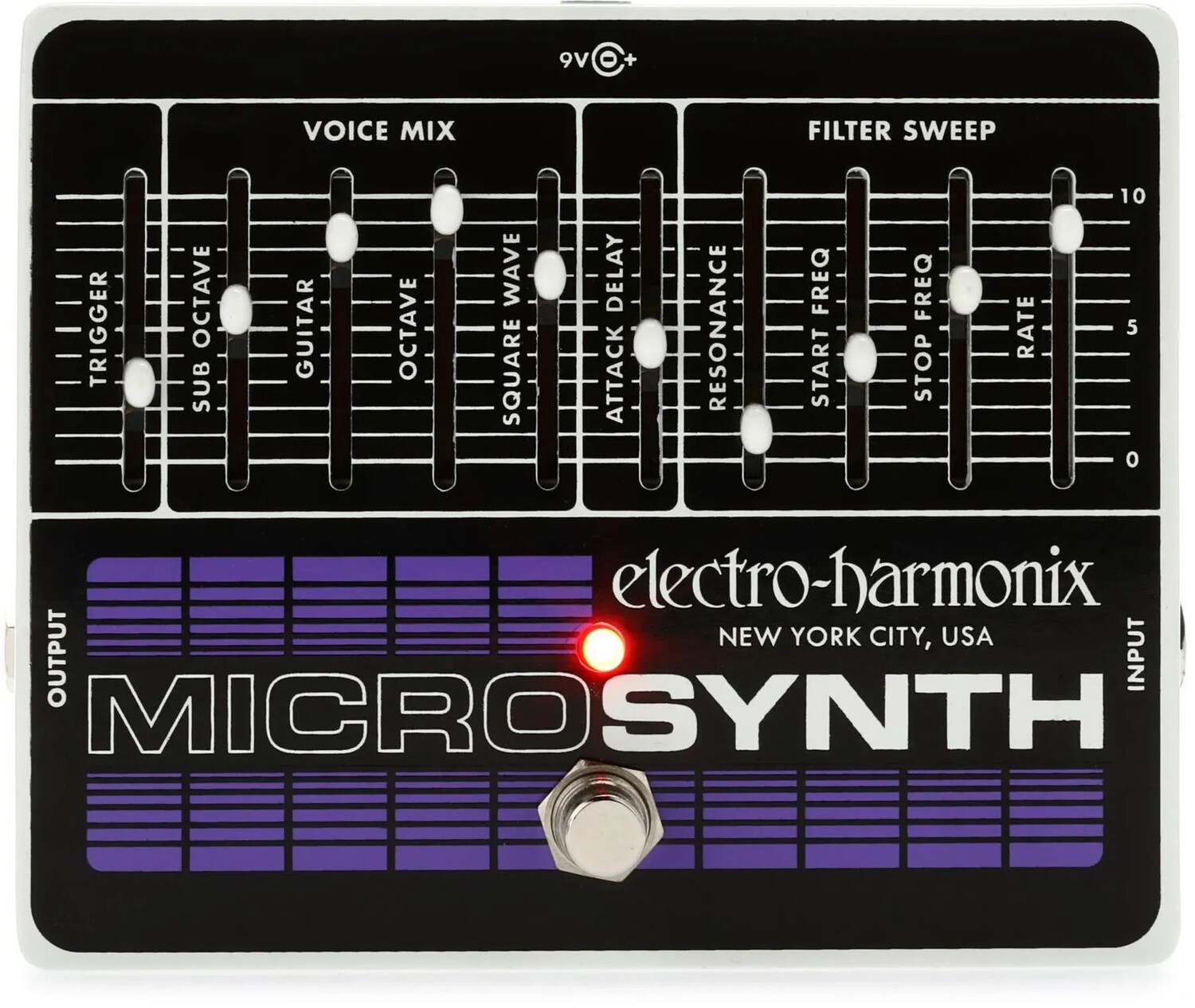 

Electro-Harmonix Micro Synthesizer Аналоговая гитарная педаль Microsynth