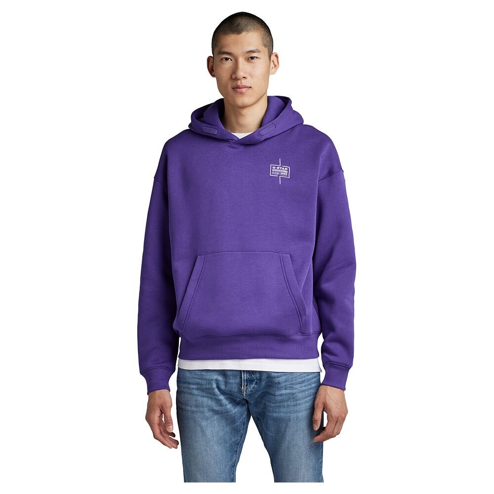 

Худи G-Star Unisex Core Loose, фиолетовый