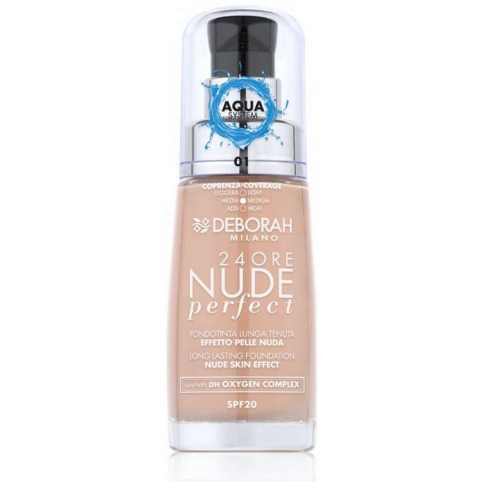 

Тональная основа Base de Maquillaje 24 Ore Nude Perfect Deborah Milano, 03