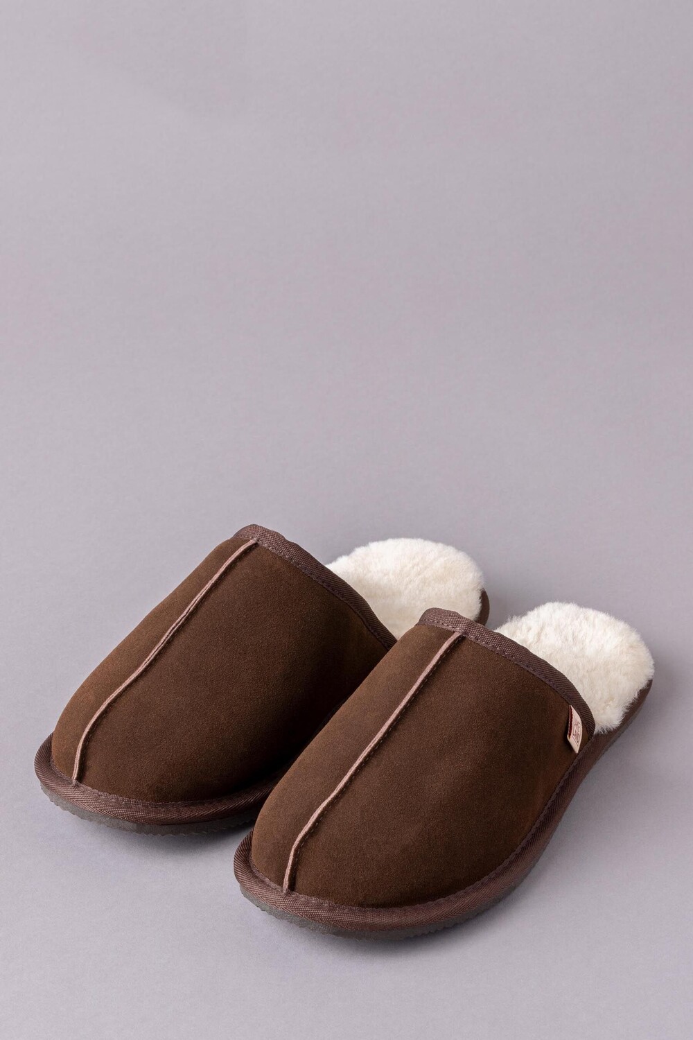 

Мужские слипоны Lakeland из овчины Lakeland Leather, коричневый