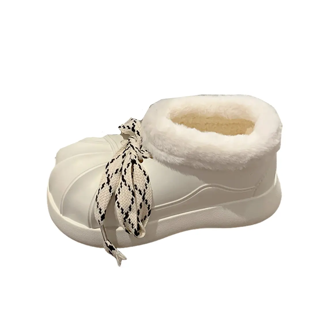 

Зимние ботинки женские Abcfjg, цвет Red-white laces
