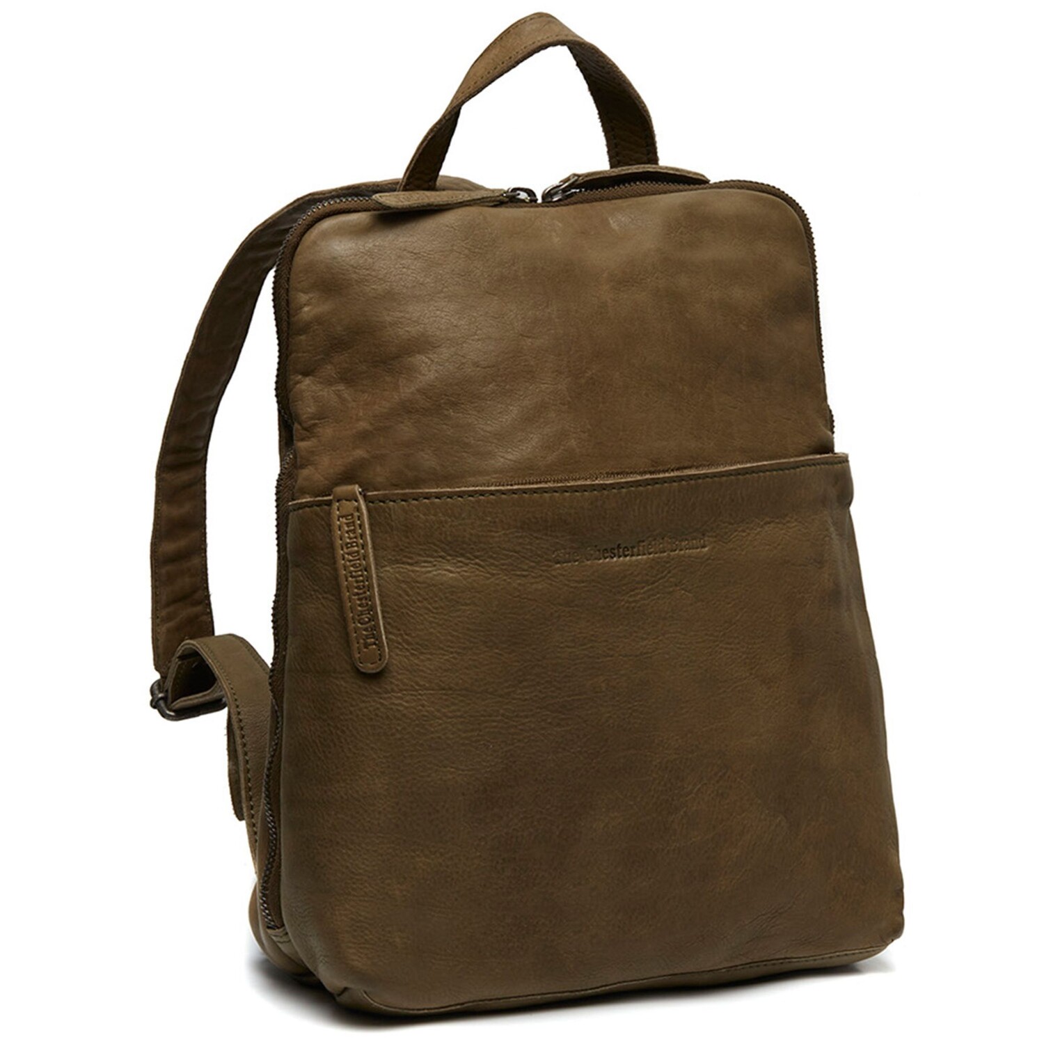 

Рюкзак The Chesterfield Brand Bern Leder 32 cm, цвет olive green