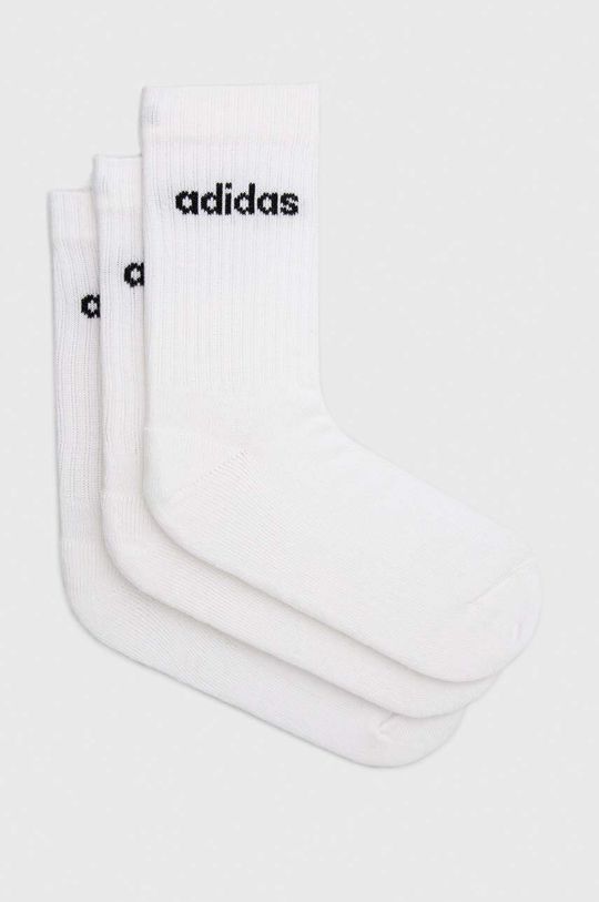 3 пары носков adidas, белый