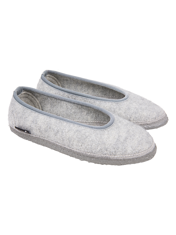 Тапочки Nanga shoes, светло-серый