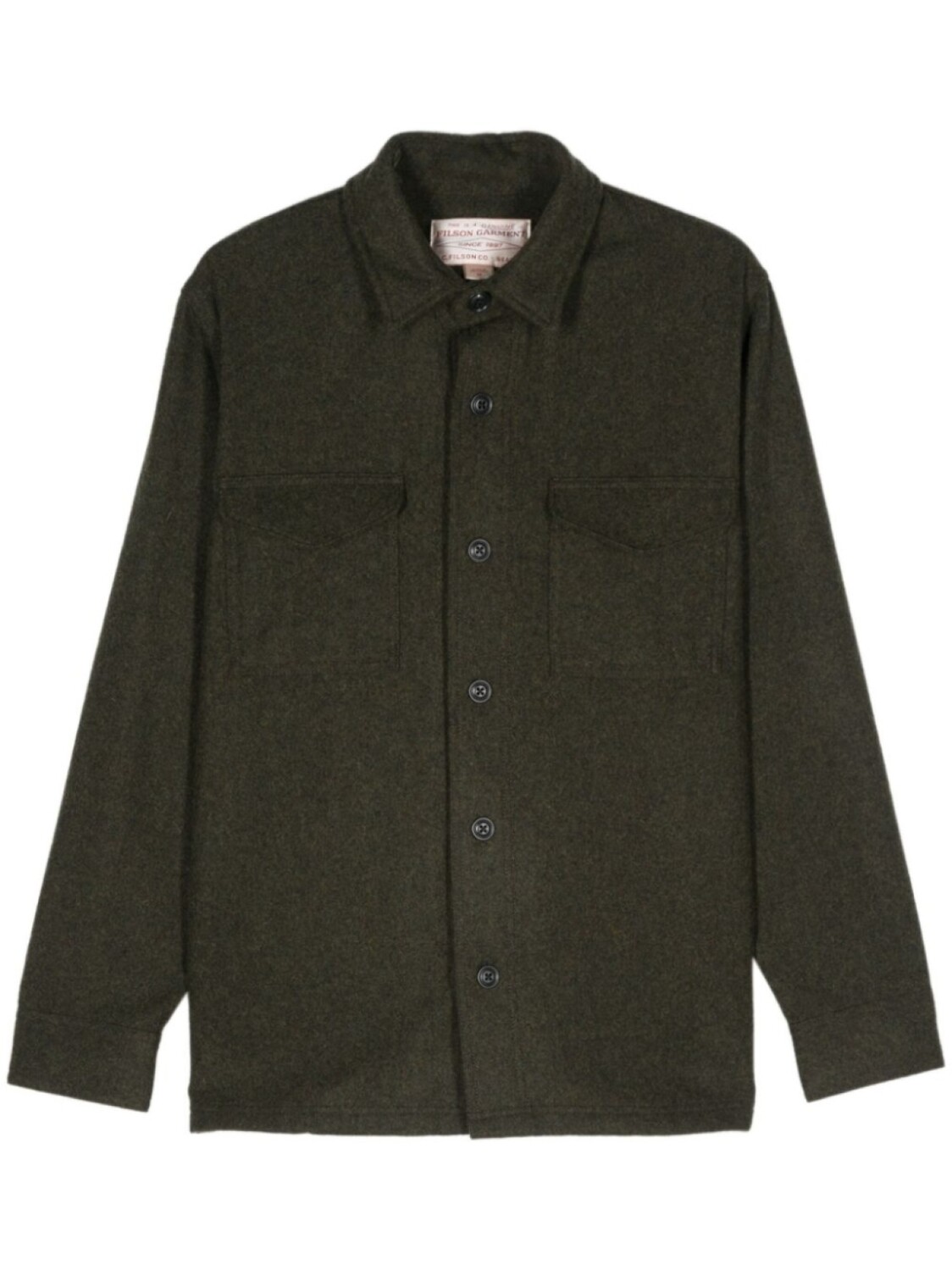 

Шерстяная куртка-рубашка Filson, зеленый
