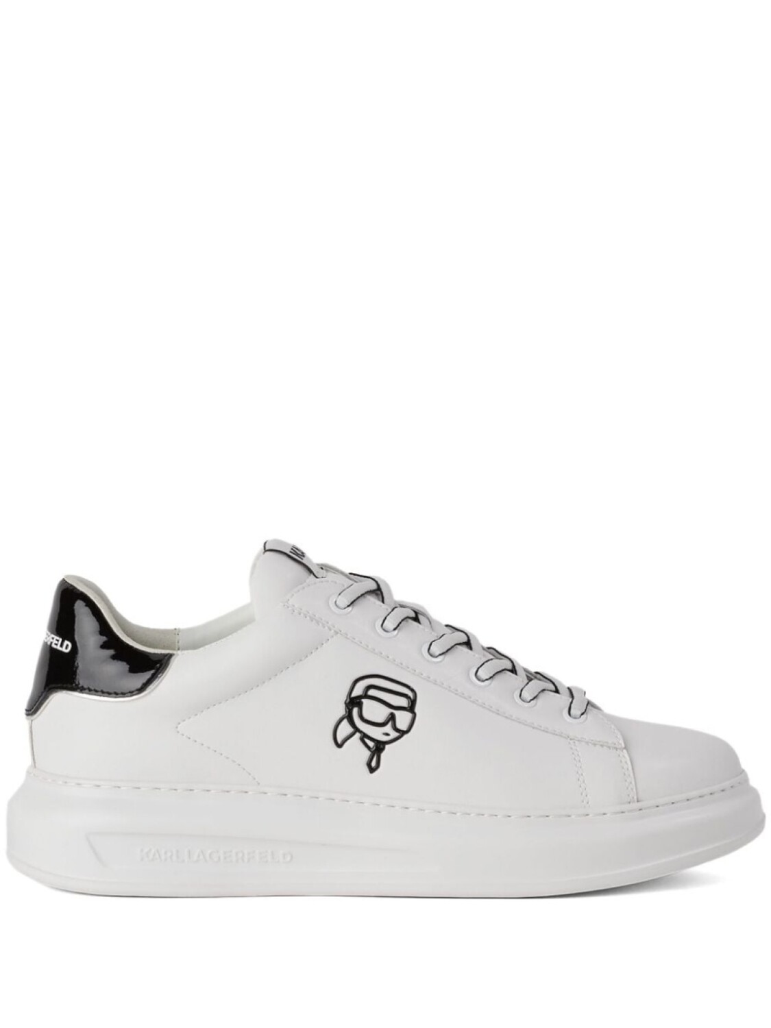 

Кроссовки Karl Lagerfeld Ikonik NFT Kapri, белый/черный