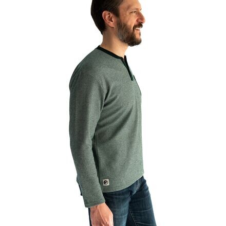 

Trek Henley - Пике - Мужчины Musk Ox, темно-зеленый