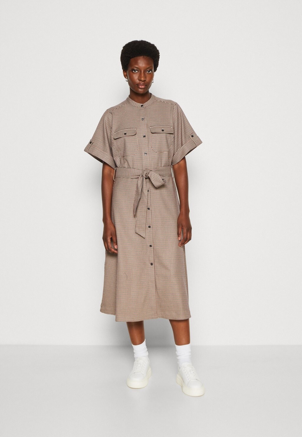 

Классическая рубашка Tommy Hilfiger CHECK MIDI SHIRT DRESS, красный