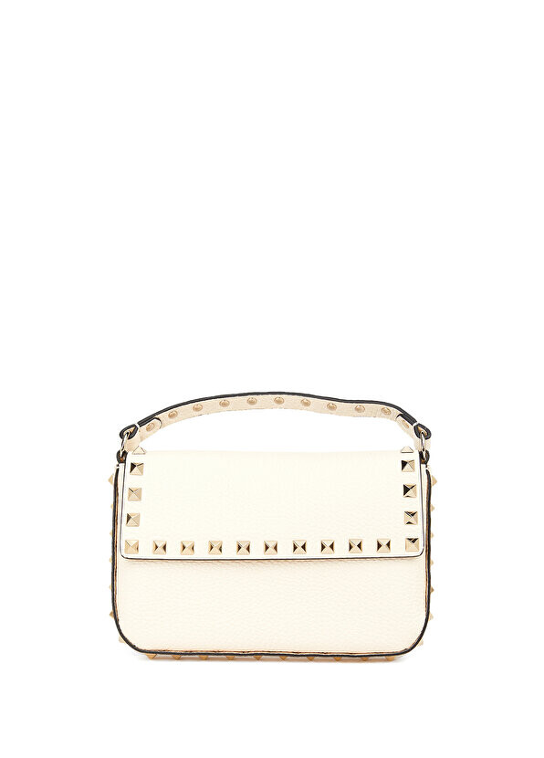 

Rockstud off-white женская кожаная сумка Valentino Garavani