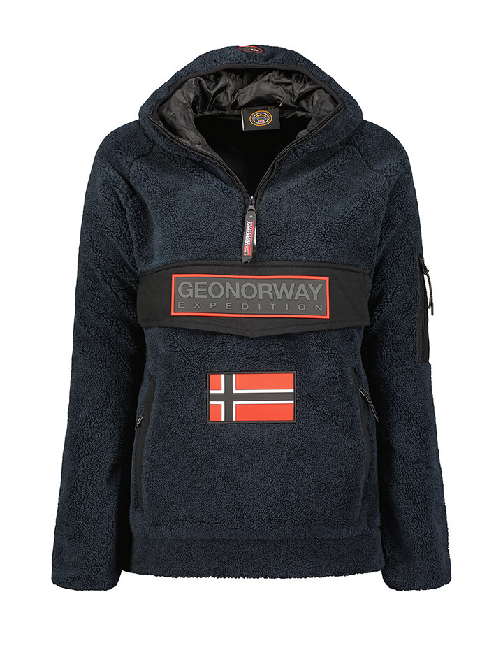 

Свитер Geographical Norway Fleece Upassia, темно-синий