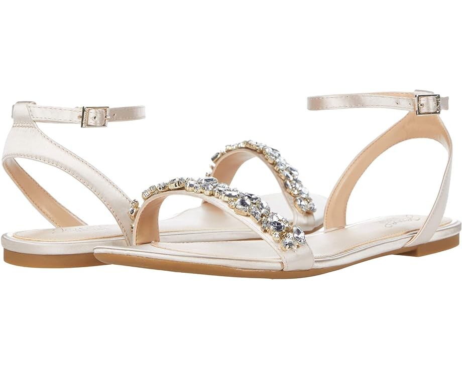 

Сандалии Jewel Badgley Mischka Ohara, цвет Champagne