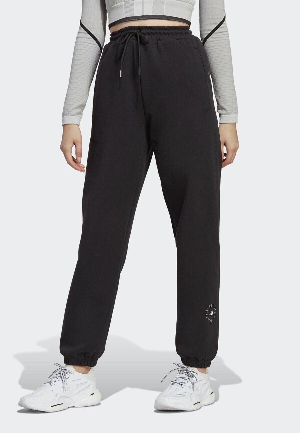 

Спортивные брюки adidas by Stella McCartney, черно-белый, Черный